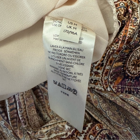 Anthropologie Sabia Flounced Tunic Dress M - Picture 8 of 8